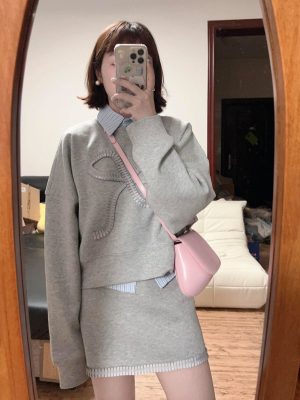 秋のドレス一式を備えたプレッピー スタイルの衣装