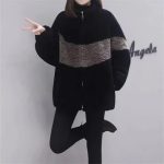 厚手スタイルのイミテーションシェルパジャケット